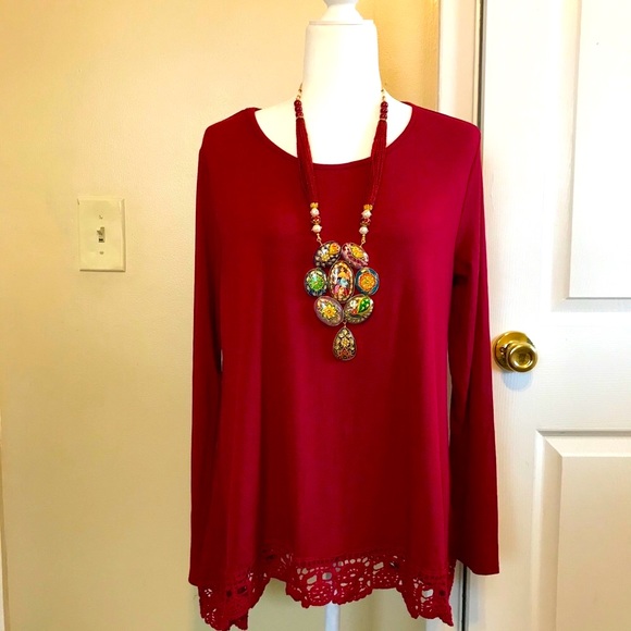 NWT Qixing long sleeve top - Picture 1 of 2